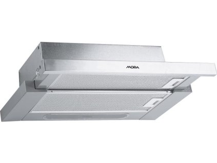 Mora OT 651 X digestoř, vestavná, výsuvná, 3 stupně výkonu, LED osvětlení, zpětná klapka, nerez