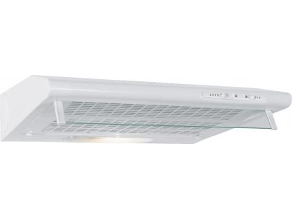 Mora OP 630 W digestoř, podstavná, LED osvětlení, recirkulace, tukový filtr, bílá