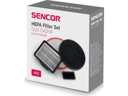 SVX 042HF sada filtrov SVC 1025GR SENCOR