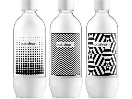 Fľaša TriPack 1l black&white SODASTREAM