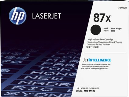 HP 87X Black LJ Toner Cart, CF287X (18,000 pages)