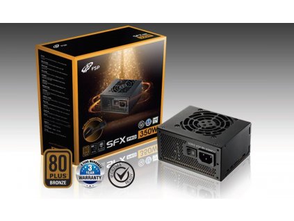 Fortron zdroj 450W SFX PRO 450, 80PLUS Bronze, Full Range, SFX&ATX,full protections