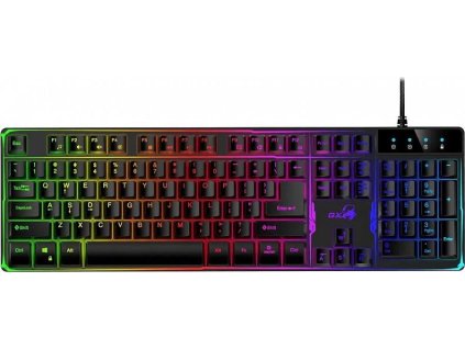 GENIUS klávesnice GX GAMING Scorpion K8/ drátová/ podsvícená/ USB/ černá/ CZ+SK layout