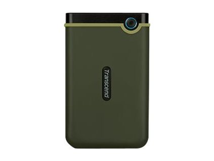 TRANSCEND externí HDD USB 3.0 StoreJet 25M3G, Slim, 2TB, Black (SATA, Rubber Case, Anti-Shock)