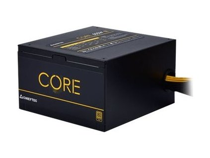Chieftec ATX Zdroj Core series BBS-500S, 12cm, 500W, 80 PLUS® Zlatá Activ. PFC