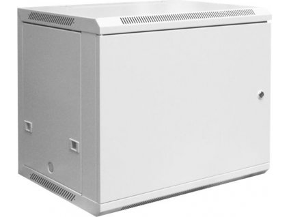 Digitus 19" Rack, 9U/450mm, plechové dvere, šedý