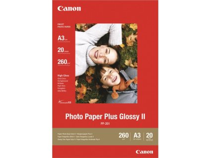 Canon fotopapír lesklý PP-201 A3, 20ks,275g/m