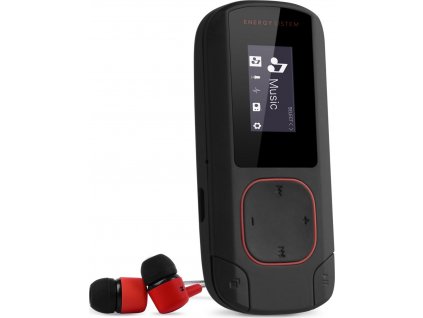 Energy Sistem MP3 Clip Bluetooth Coral MP3 přehrávač s Bluetooth, mikro SD, MP3, WMA, WAV, FLAC, FM