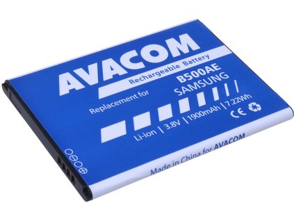 AVACOM baterie do mobilu Samsung Galaxy S4 mini, Li-Ion 3,8V 1900mAh, (náhrada EB-B500BE)