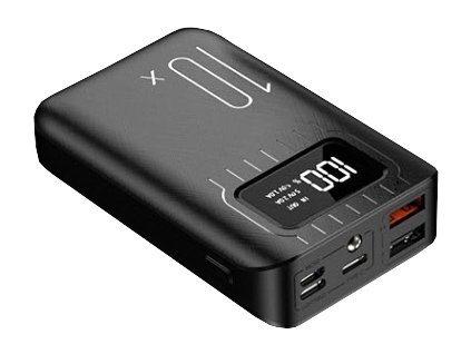 Viking powerbanka go10, 10000mAh, černá