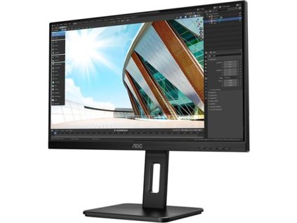 AOC MT IPS LCD WLED 27" U27P2 - IPS panel, 3840x2160, HDMI, DP, USB, repro, pivot