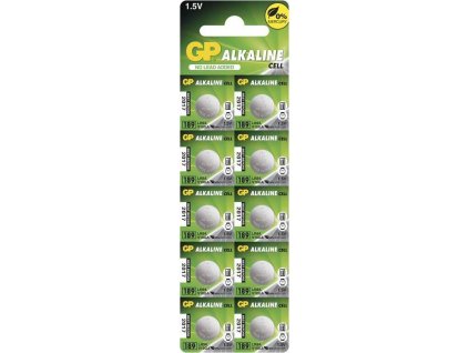 GP alkalická baterie 1,5V LR54 10ks
