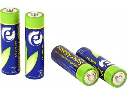 Energenie Alkaline LR6 AA batteries, 4-pack, blister