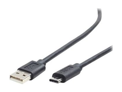 Gembird USB 2.0 AM cable to type-C (AM/CM), 1.8m, čierna