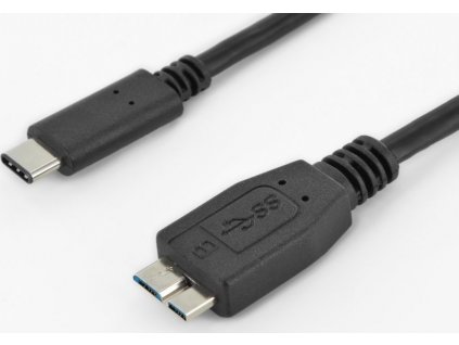 PremiumCord KU31CMB06BK USB-C/M - USB 3.0 Micro-B/M, 0,6m