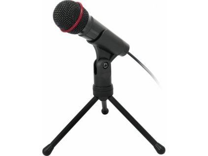 C-TECH stolní mikrofon  MIC-01, 3,5" stereo jack, 2.5m