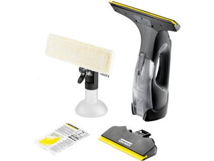 Karcher WV 5 Plus N Black Edition čistič oken, výdrž baterie 35 min, nádrž na špinavou vodu 100 ml, černá