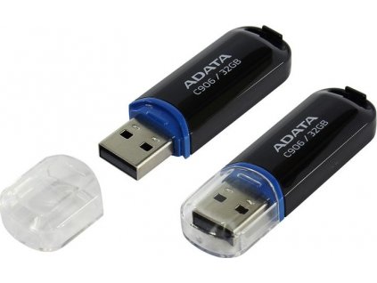 ADATA Flash Disk 32GB C906, USB 2.0 Classic, černá