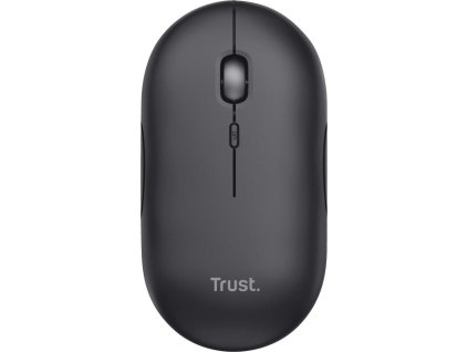 TRUST myš PUCK, bezdrátová, USB, černá