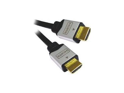 PremiumCord Kabel HDMI A - HDMI A M/M 3m zlacené a kovové HQ konektory