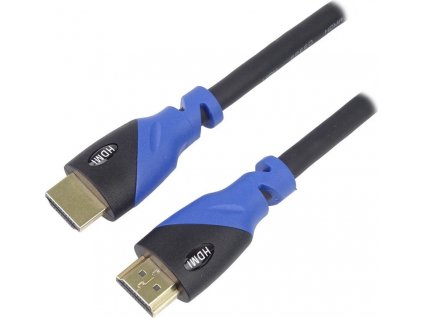 PremiumCord Kabel HDMI - Ultra HDTV, 2m (Color, zlacené konektory)
