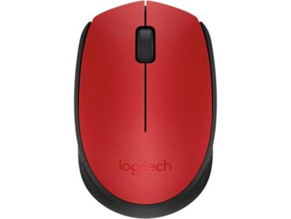 Logitech Wireless Mouse M171, red