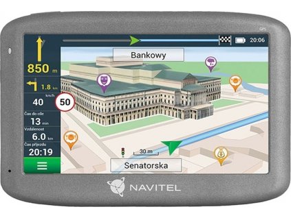 NAVITEL GPS navigace E505 + magnetický držák