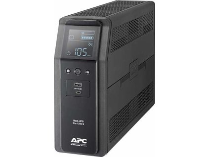 APC Back UPS Pro BR 1200VA, Sinewave, 8 Outlets, AVR, LCD interface (720W)