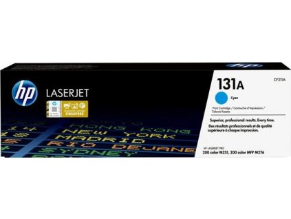 HP 131A Cyan LJ Toner Cart, CF211A (1,800 pages)