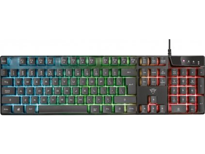 TRUST herní klávesnice GXT 835 Azor Illuminated Gaming Keyboard CZ/SK