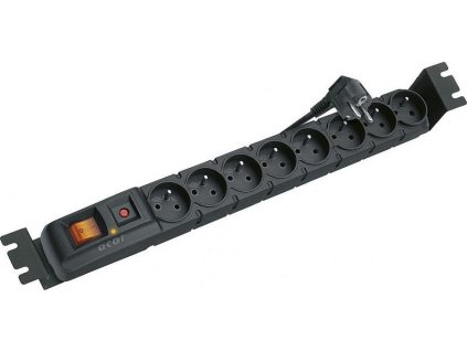 19" rozvodný panel ACAR 8x230V, 3m, 1,5U