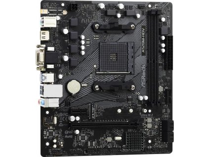 ASRock A520M-HDV, AM4, AMD A520M, 2xDDR4, HDMI, DVI