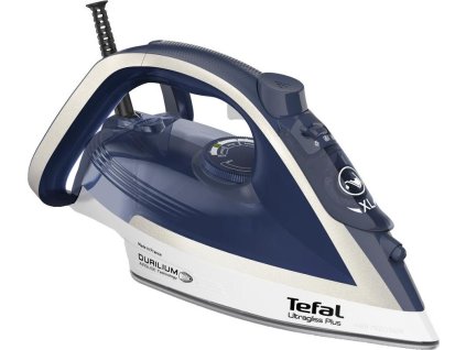 Tefal FV6812E0 Ultragliss Plus napařovací žehlička, 2800 W, anti-drip, rychlé nahřátí, modrá