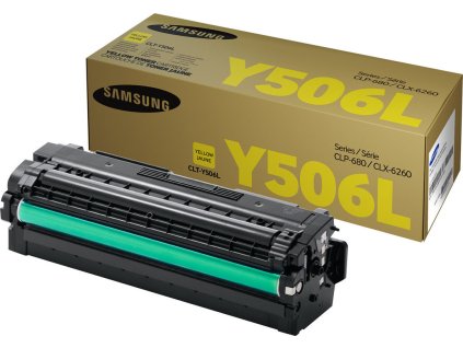 HP - Samsung CLT-Y506L High Yield Yellow Toner Cartridge (3,500 pages)
