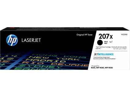 HP 207X Black LaserJet Toner Cartridge (3,150 pages)