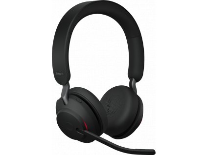Jabra náhlavní souprava Evolve2 65, Link 380c MS, stereo, černá