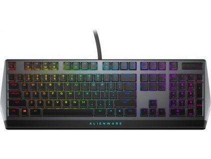 DELL Alienware  510K Low-profile RGB Mechanical Gaming Keyboard - AW510K (Dark Side of the Moon)