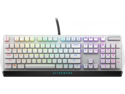 Dell Alienware  510K Low-profile RGB Mechanical Gaming Keyboard - AW510K (Lunar Light)