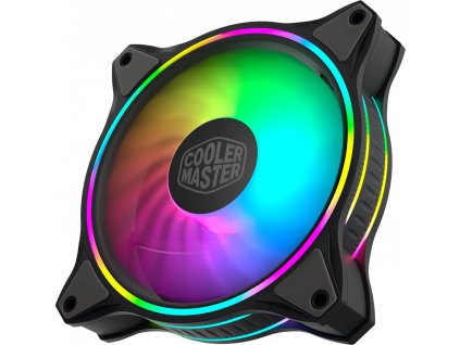 Cooler Master ventilátor MasterFan MF120 Halo 3in1, 3x120mm, ARGB, černá