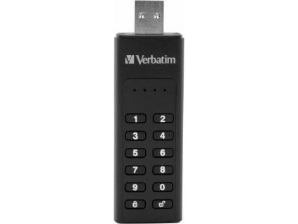 VERBATIM USB 3.0 Drive 128 GB - Keypad Secure (R:160/W:150 MB/s) GDPR