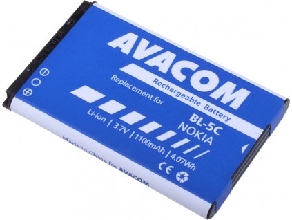 AVACOM baterie do mobilu Nokia 6230, N70, Li-Ion 3,7V 1100mAh (náhrada BL-5C)