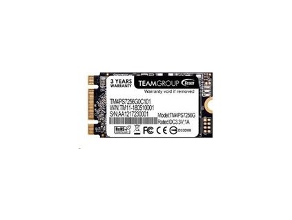 TEAM SSD M.2 256GB, MS30 M.2. 2242 SATA (550/470 MB/s)