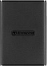 TRANSCEND externí SSD ESD270C 1TB, Portable, USB 3.1 Gen.2, Type C & A, two cables 520/460 MB/s, black/černá