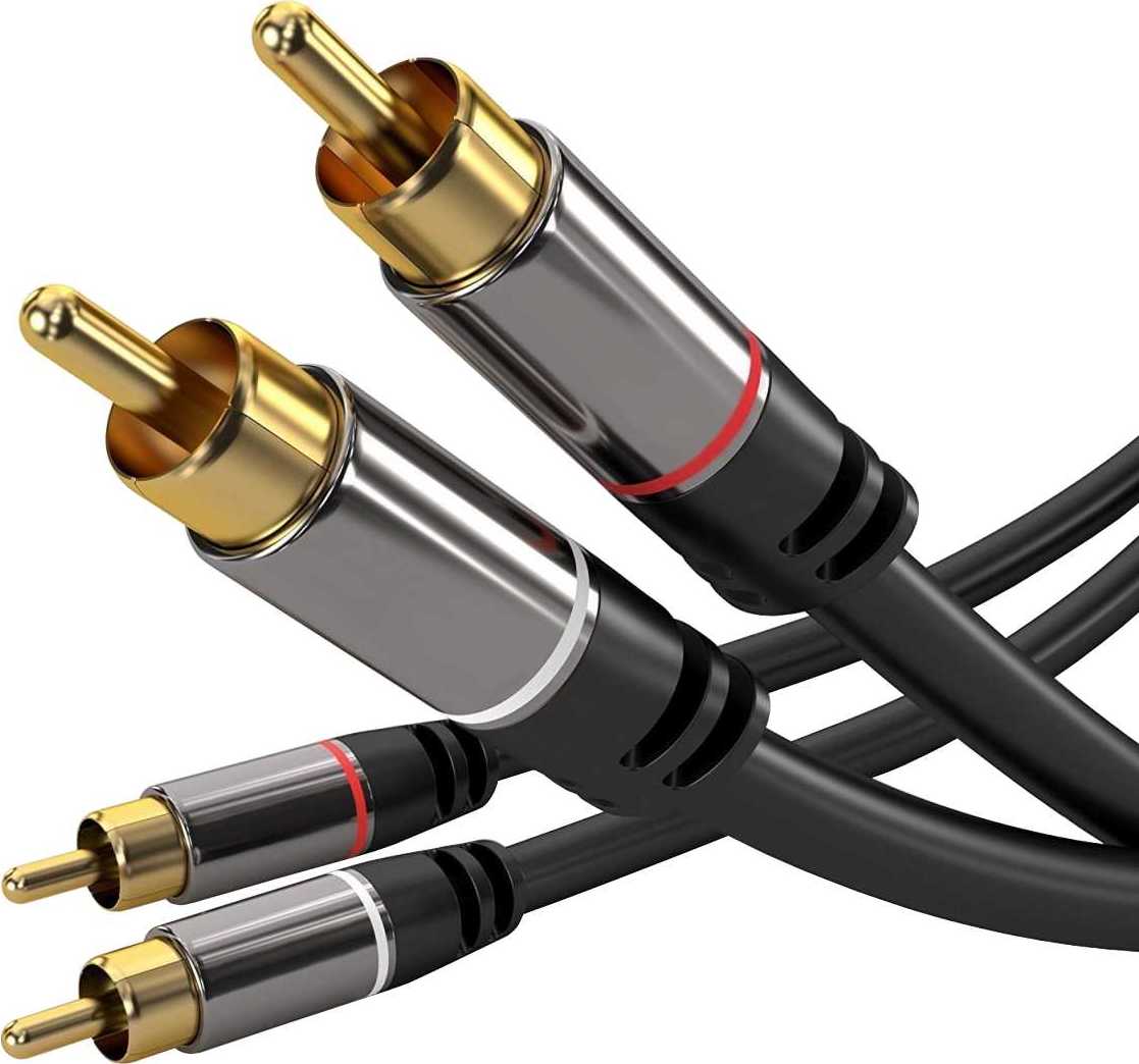 PREMIUMCORD kabel, 2x CINCH-2x CINCH M/M, 3m