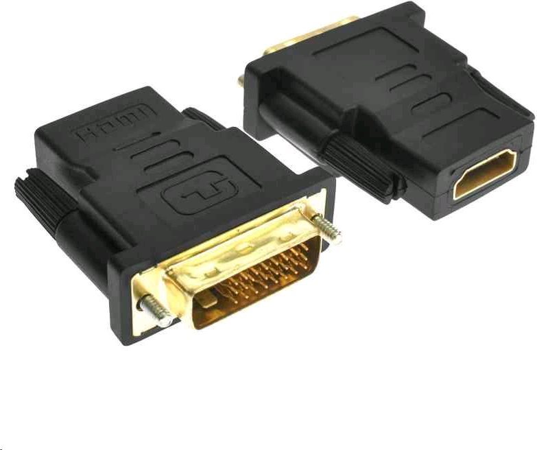C-TECH adaptér HDMI na DVI, F/M
