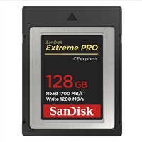 SanDisk Extreme Pro CFexpress Card 128GB, Type B, 1700MB/s Read, 1200MB/s Write