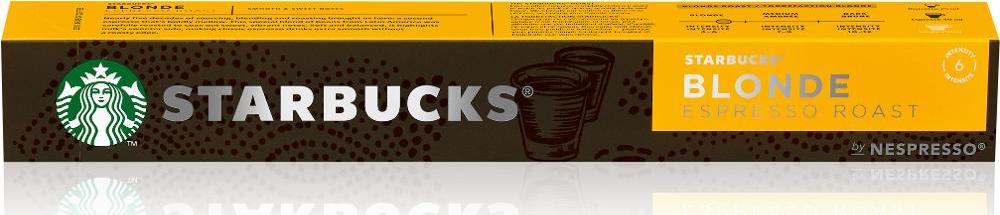 Starbucks Blonde Espresso Nespresso 10ks