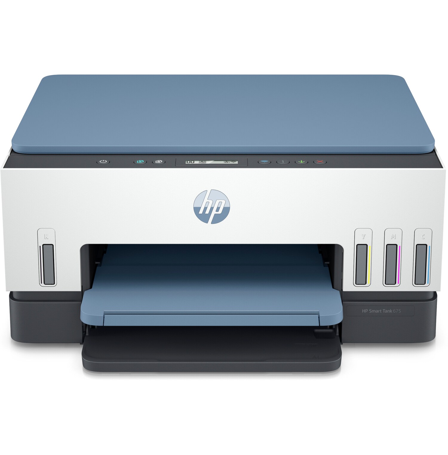 HP All-in-One Ink Smart Tank 675 (A4, 12/7 ppm, USB, Wi-Fi, Print, Scan, Copy, duplex)