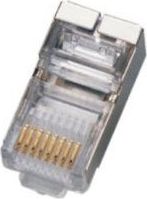 Konektor RJ45 STP Cat5e 8p8c pro licnu (10ks)