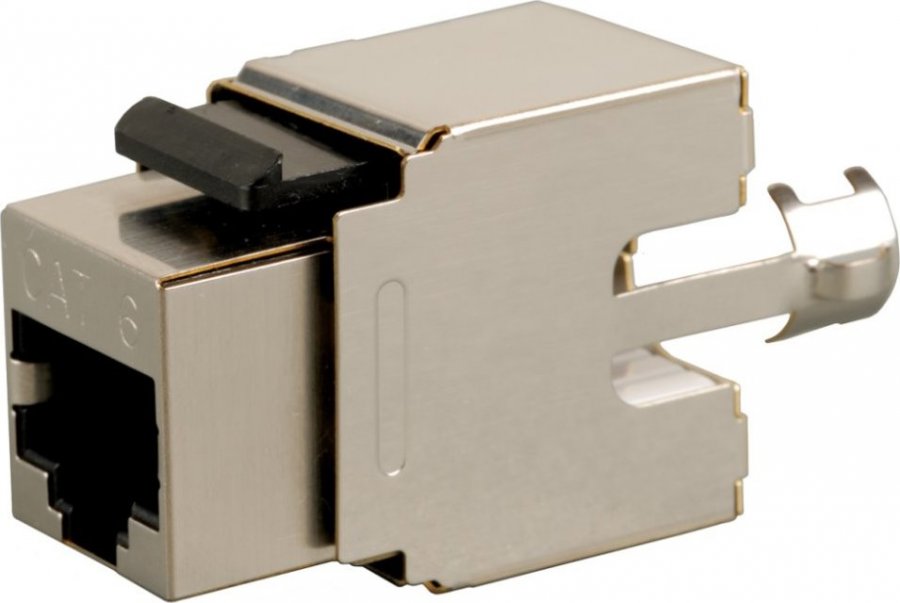 Solarix Eth.Keystone STP CAT6  černý stíněný SXKJ-6-STP-BK